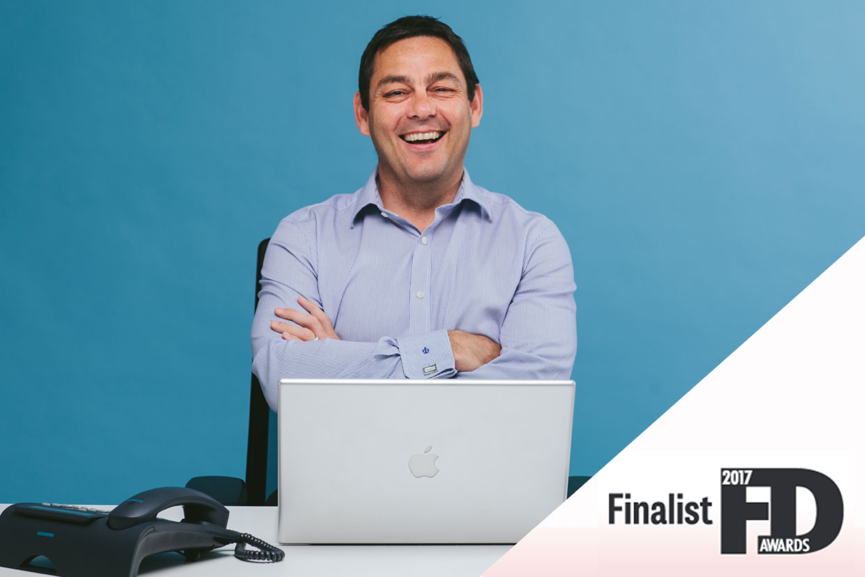 David Robertson, Finance Director, Finance Director Awards Finalist 2017