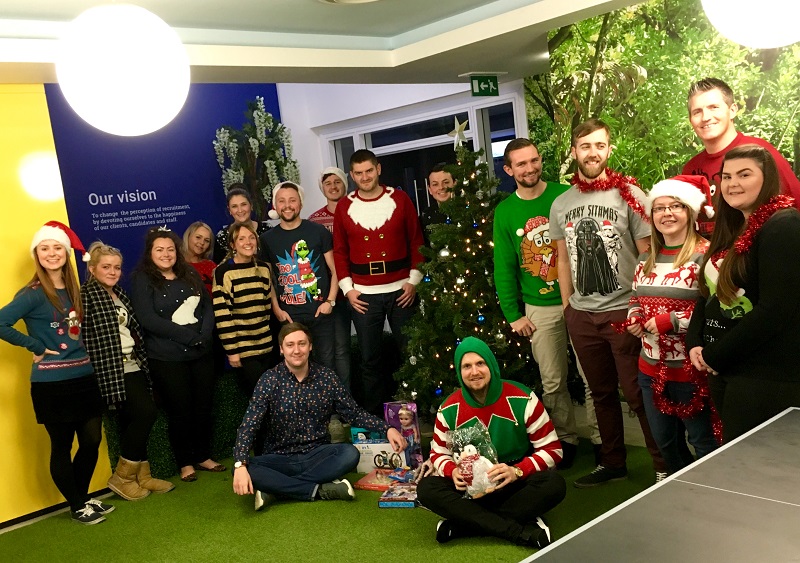 First Recruitment Group Toy Appeal Christmas Jumper Day 2017