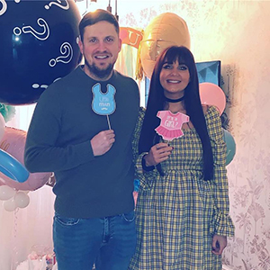 First Recruitment Group Director Nick Catterall and his girlfriend Jess